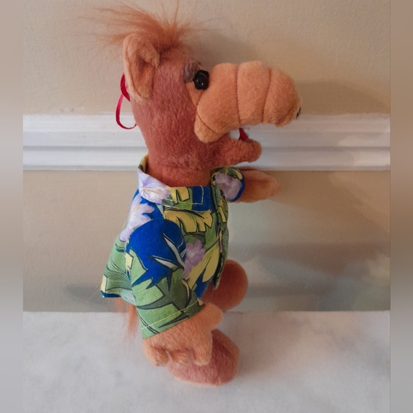 Nanco 2002 Alf Wearing Hawaiian Shirt Approx. 9" Plush Stuffed Animal Toy - Picture 4 of 8